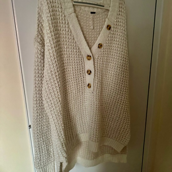 Free People Whistle Thermal Henley NWOT - Picture 4 of 4